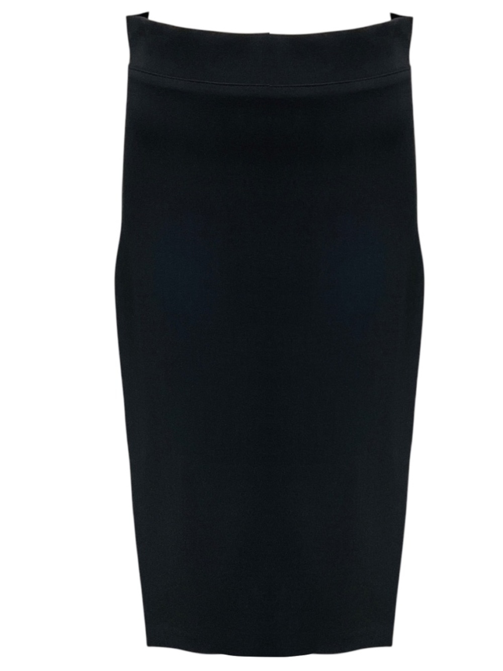 BRUNELLO CUCINELLI DARK GREY WOOL AND VISCOSE MIDI SKIRT
